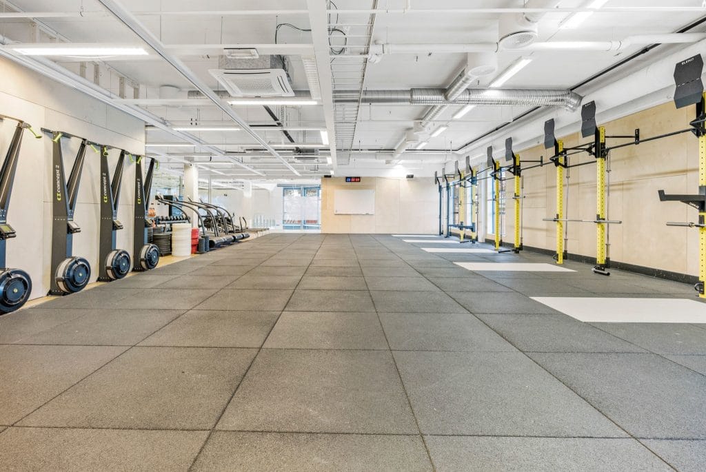 Gruppetrening i fellesareal